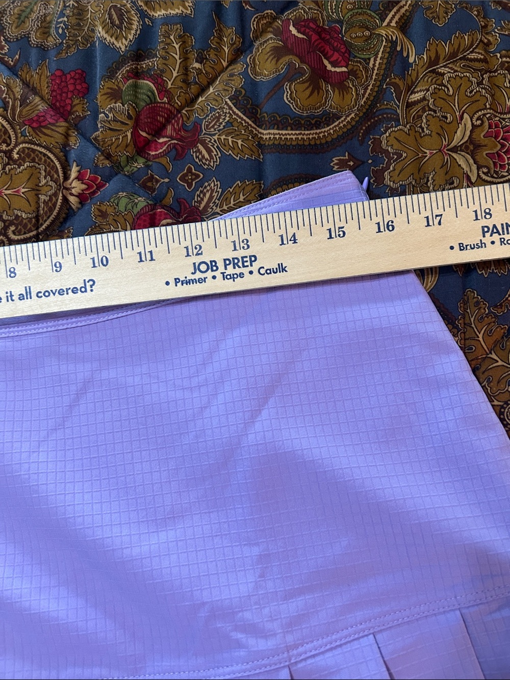 Izod Lavender Pleated Golf Skirt - Picture 7 of 8